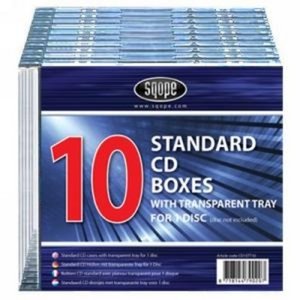 CD-Jewelcase 10.4mm 10 stuks