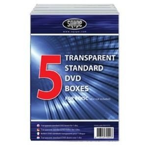DVD-Videobox 14mm 5 stuks