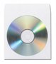 Papieren sleeves voor CD/DVD met flap 100 stuks